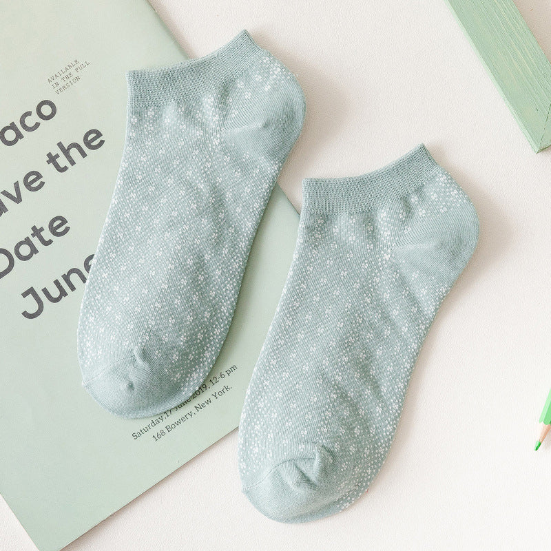 Minty White - Dusty Mint Socks