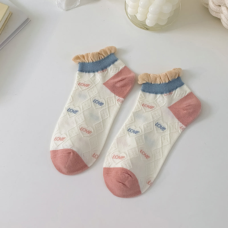 English Style - Love Square Socks