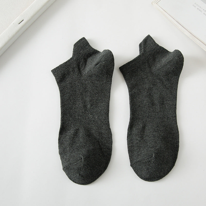 Breathable Solid Ankle Socks