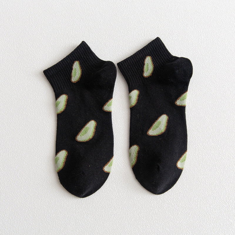 Avocado - Black Socks