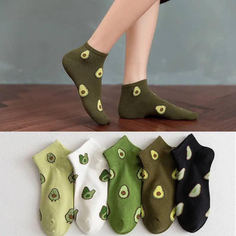 Avocado - Olive Green Socks