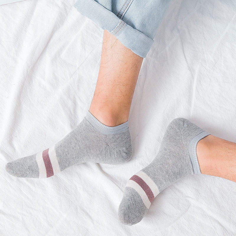 Solid Low-cut Socks