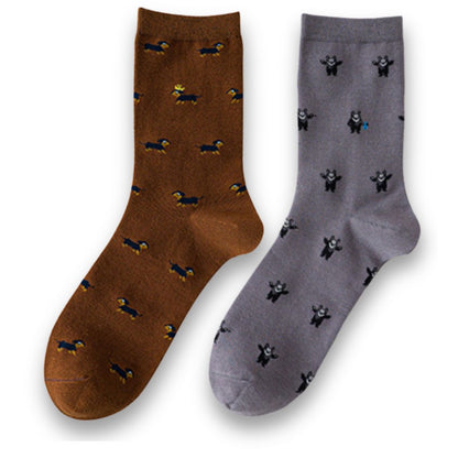 Animal Print Socks - Combo of 2