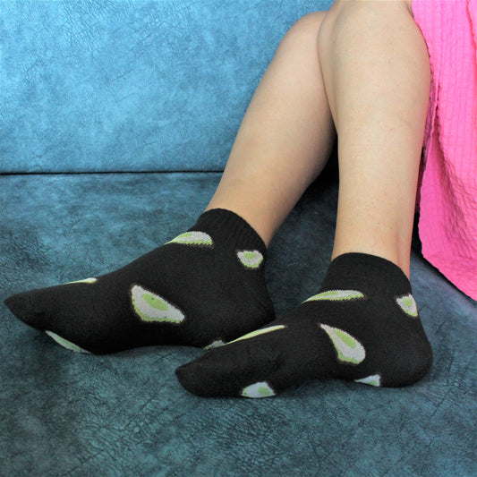 Avocado - Black Socks