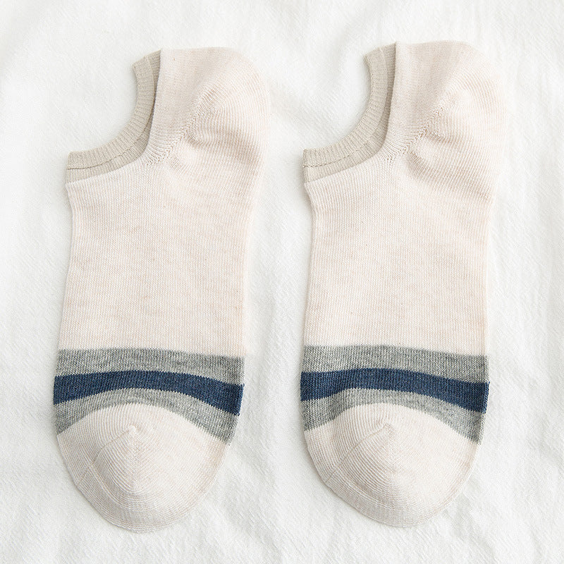 Solid Low-cut - White Socks