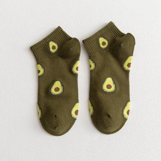 Avocado - Olive Green Socks