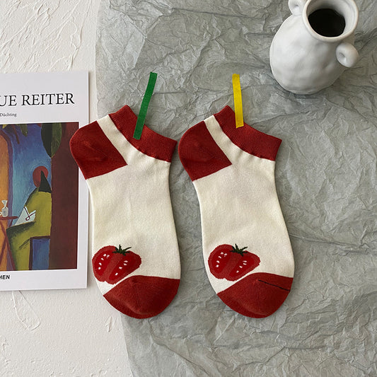 Fruit Medley - Tomato Socks