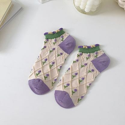 English Style - Lavender Socks