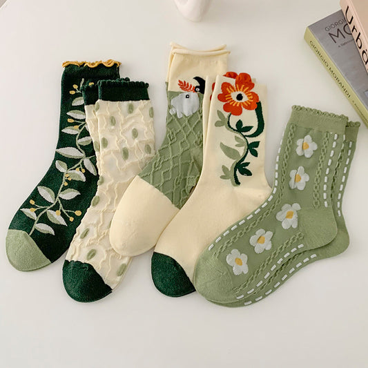 Spring Bloom Socks