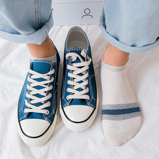 Solid Low-cut - White Socks