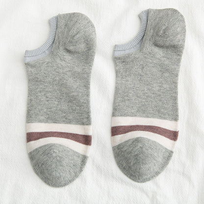 Solid Low-cut - Grey Socks