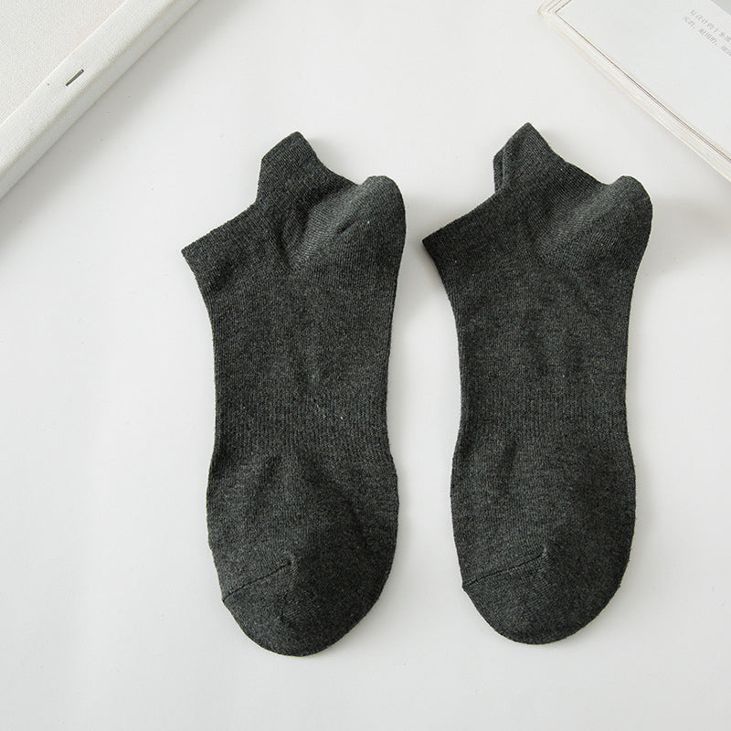 Solid Ankle - Charcoal Socks