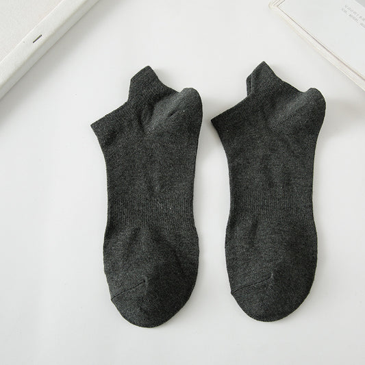 Solid Ankle - Charcoal Socks