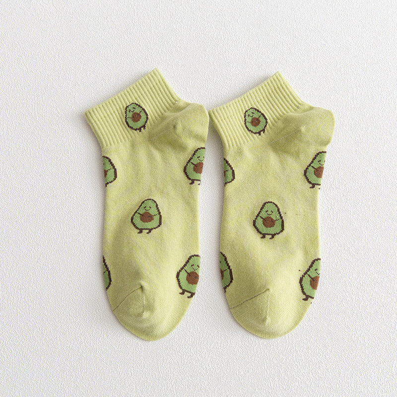 Avocado - Lemon Socks