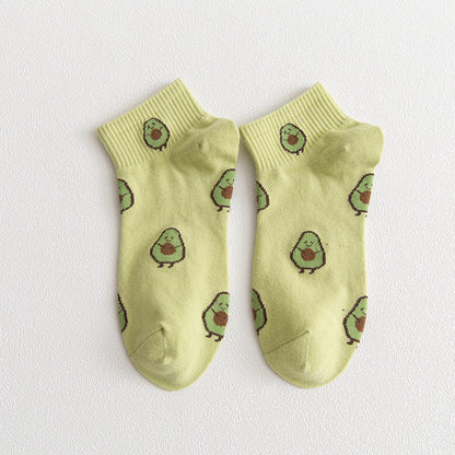 Avocado - Lemon Socks