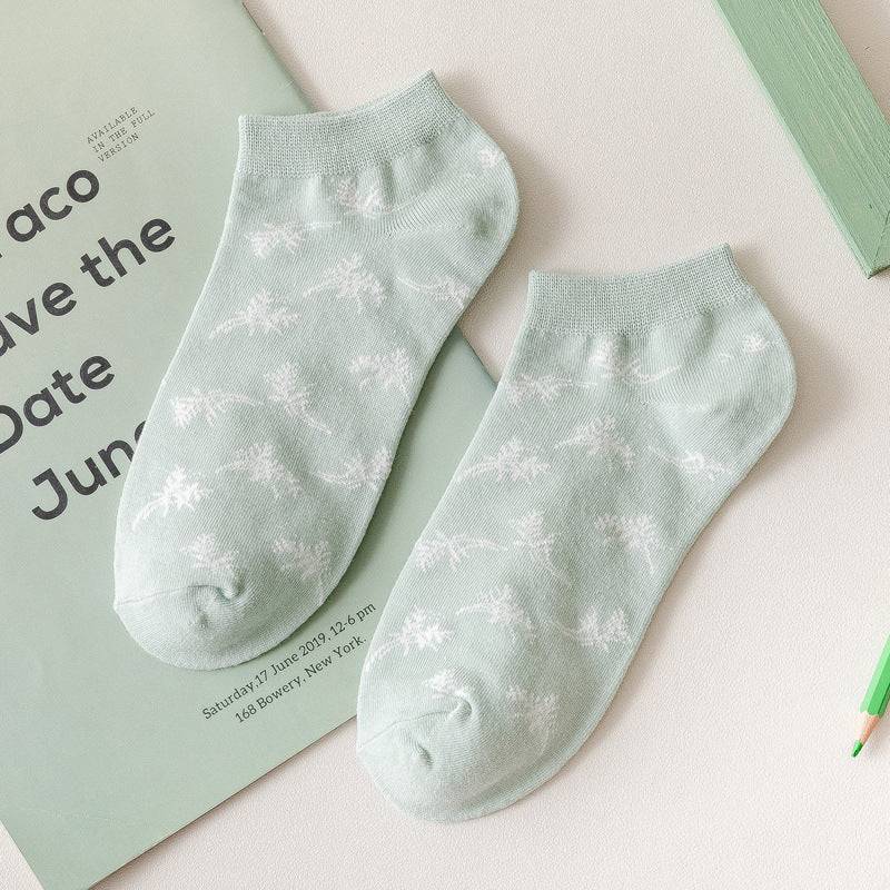 Minty White - Minty Fiona Socks