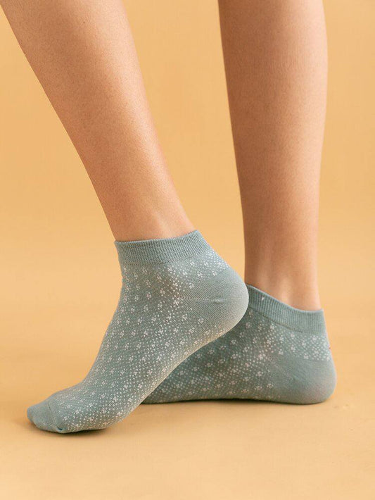 Minty White - Dusty Mint Socks