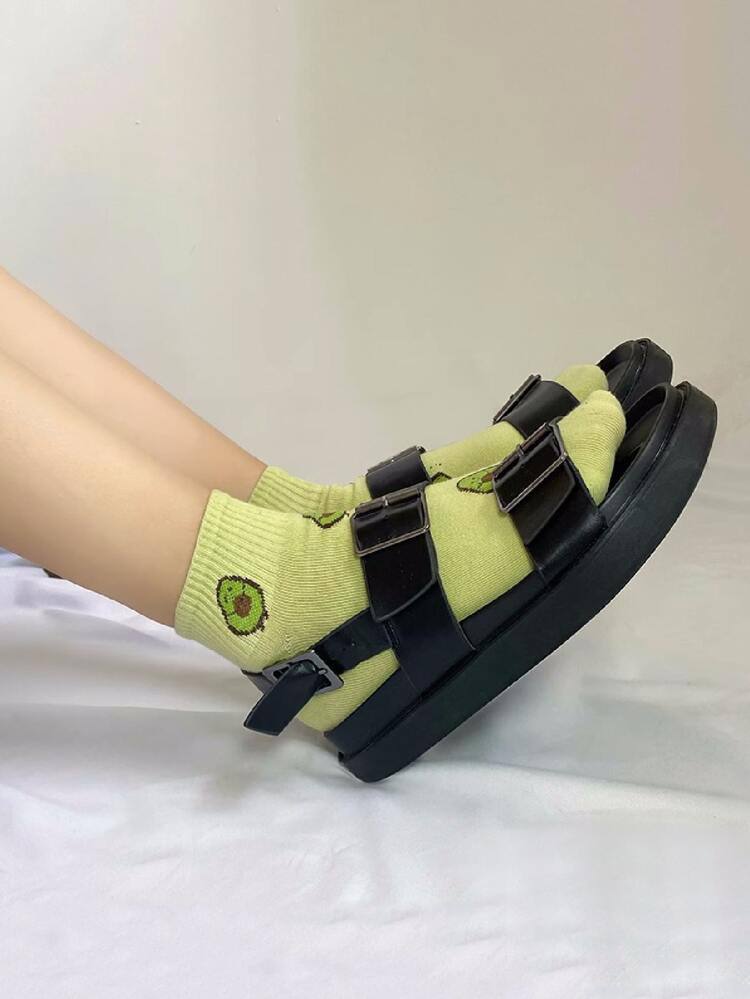 Avocado - Lemon Socks