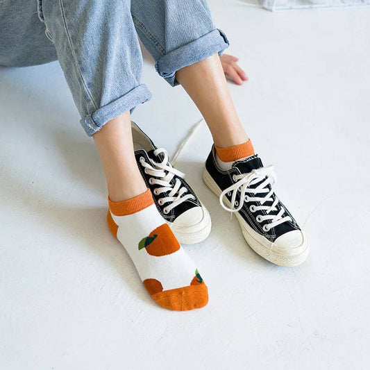 Fruit Medley - Orange Socks