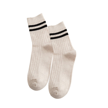 Solid Stripes Socks - Combo of 7