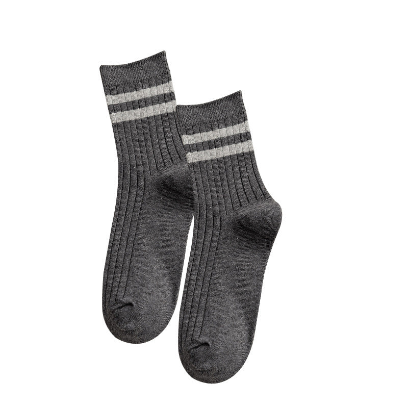 Solid Stripes Socks - Combo of 7